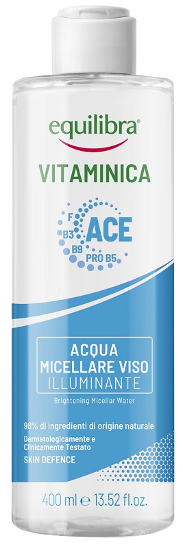 Equilibra Viso Vitaminica Acqua Micellare Viso Illuminante 400ml