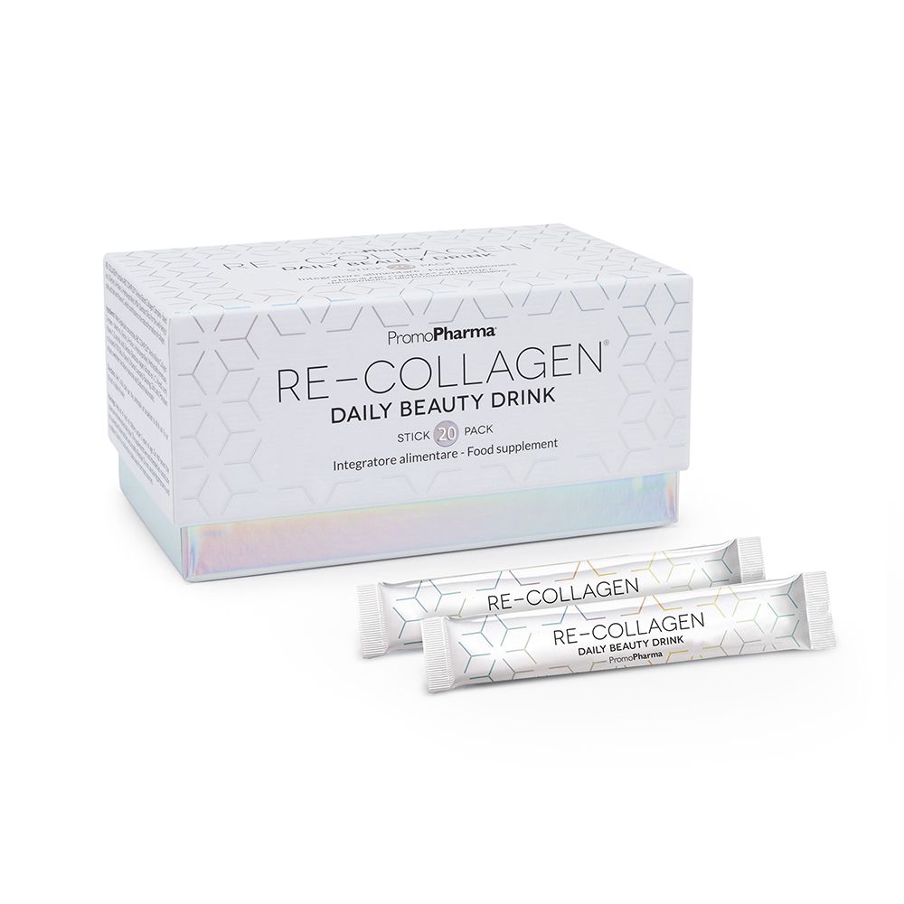 Re-Collagene Daily Beauty Drink Integratore Collagenee 20 Stick