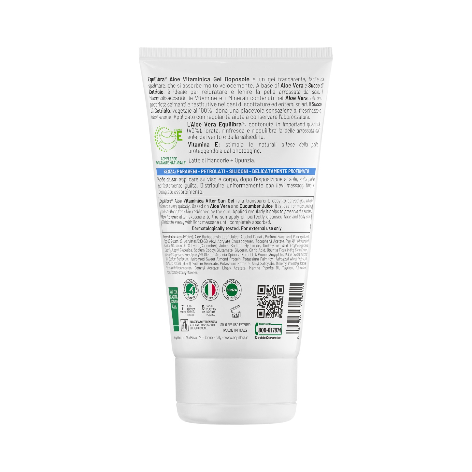 image - 951026400 - EQUILIBRA GEL DOPOSOLE ALOE VITAMINICA 150 ML - 4837357_5.jpg