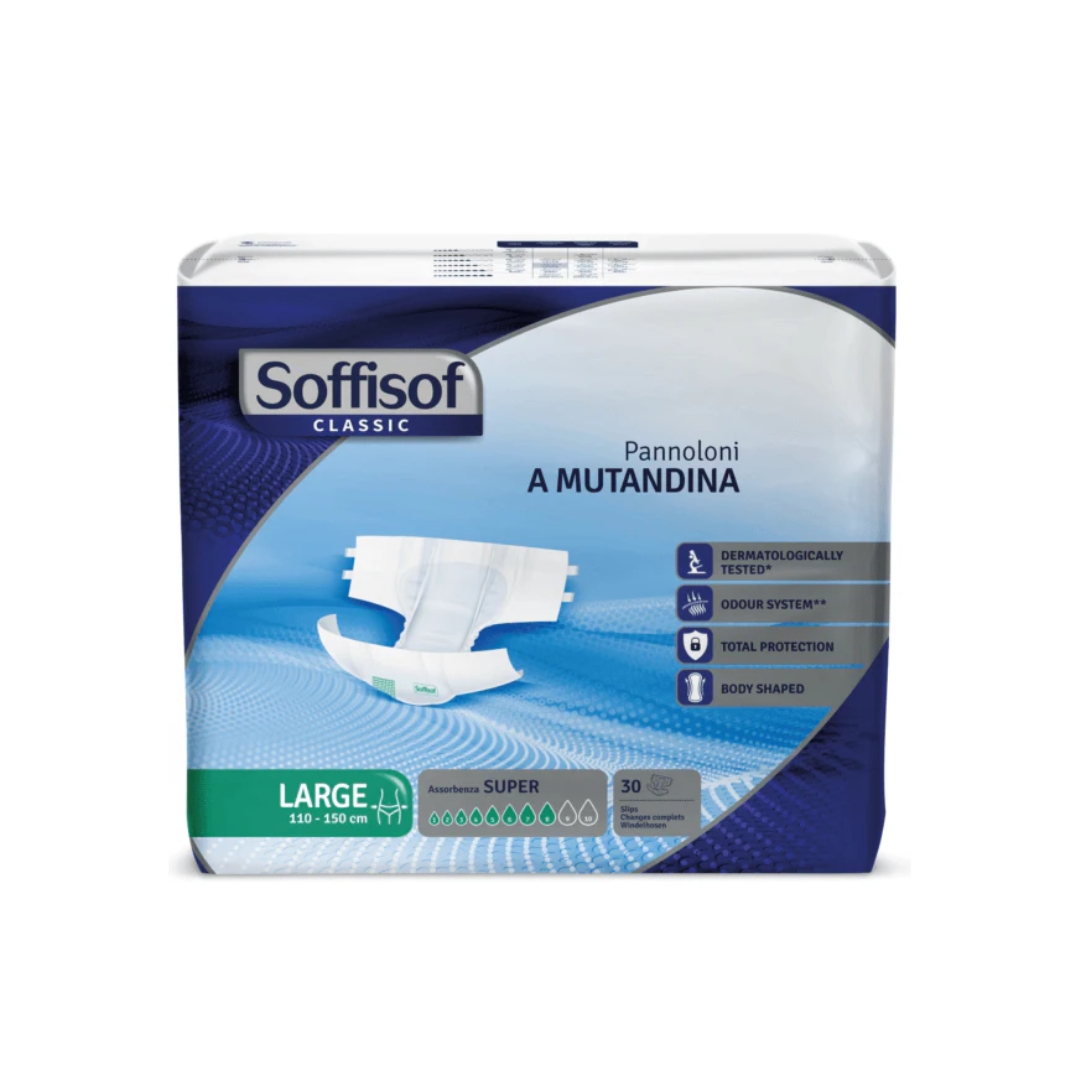 image - 985978600 - PANNOLONE MUTANDINA SOFFISOF CLASSIC SUPER L 30 PEZZI - 4865041_2.jpg