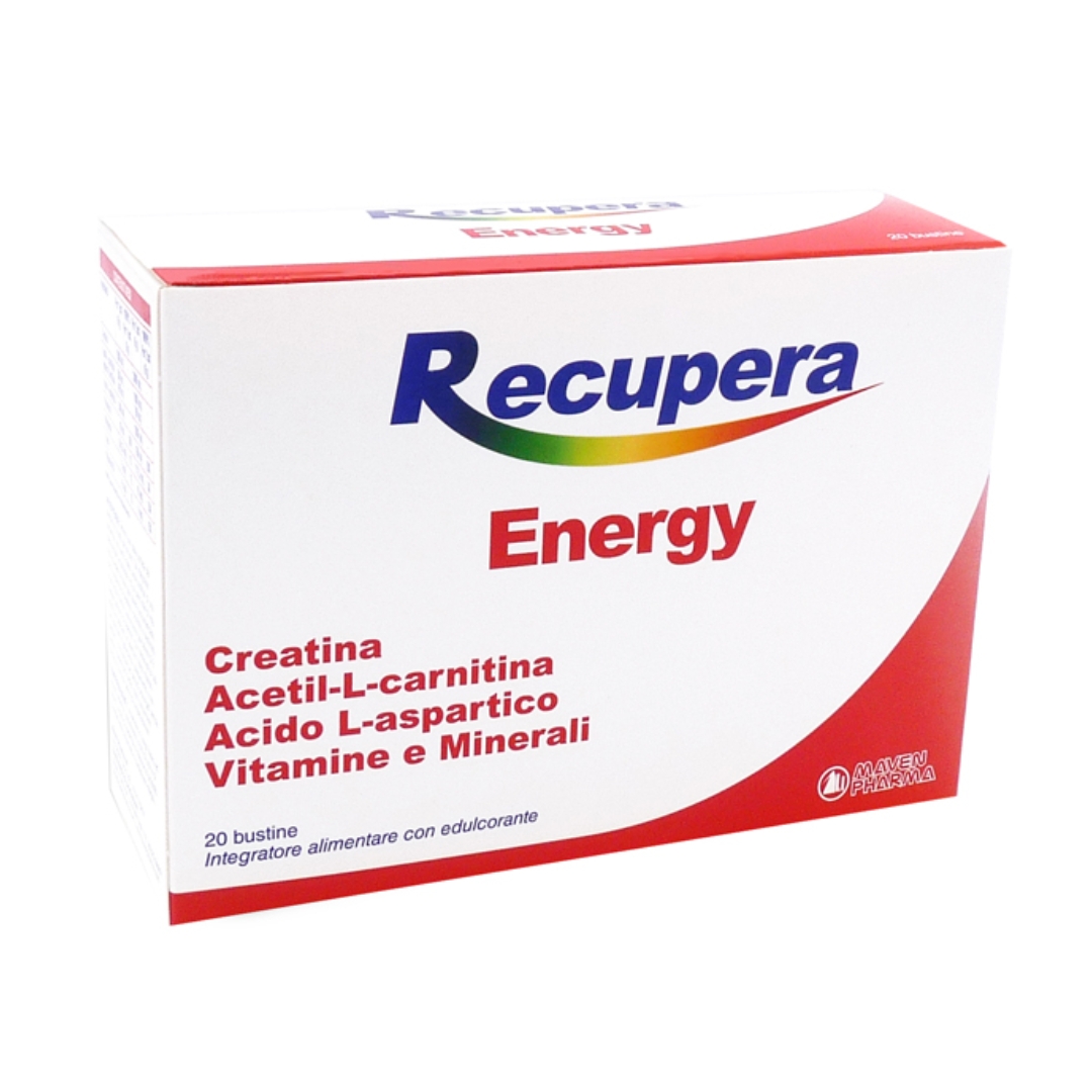 Recupera Energy Integratore Per Energia E Recupero Fisico 20 Bustine