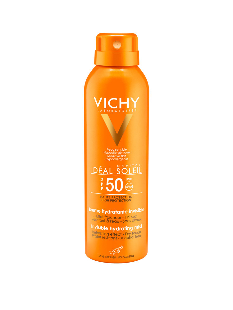 Vichy Ideal Soleil spray protezione solare Viso Invisibile SPF 50+ 75ml