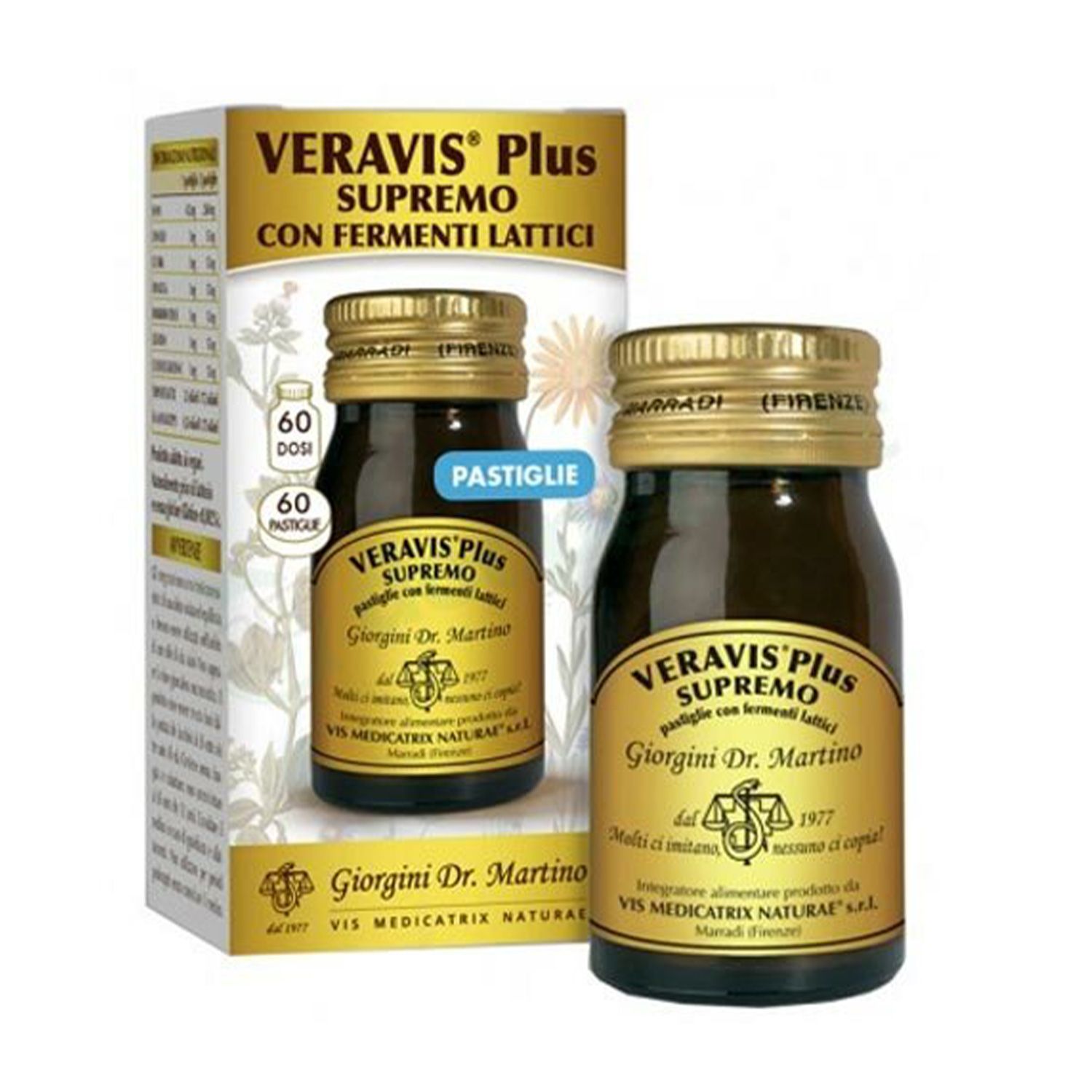 Dr. Giorgini Veravis T Supremo Integratore Digestione 180 Pastiglie