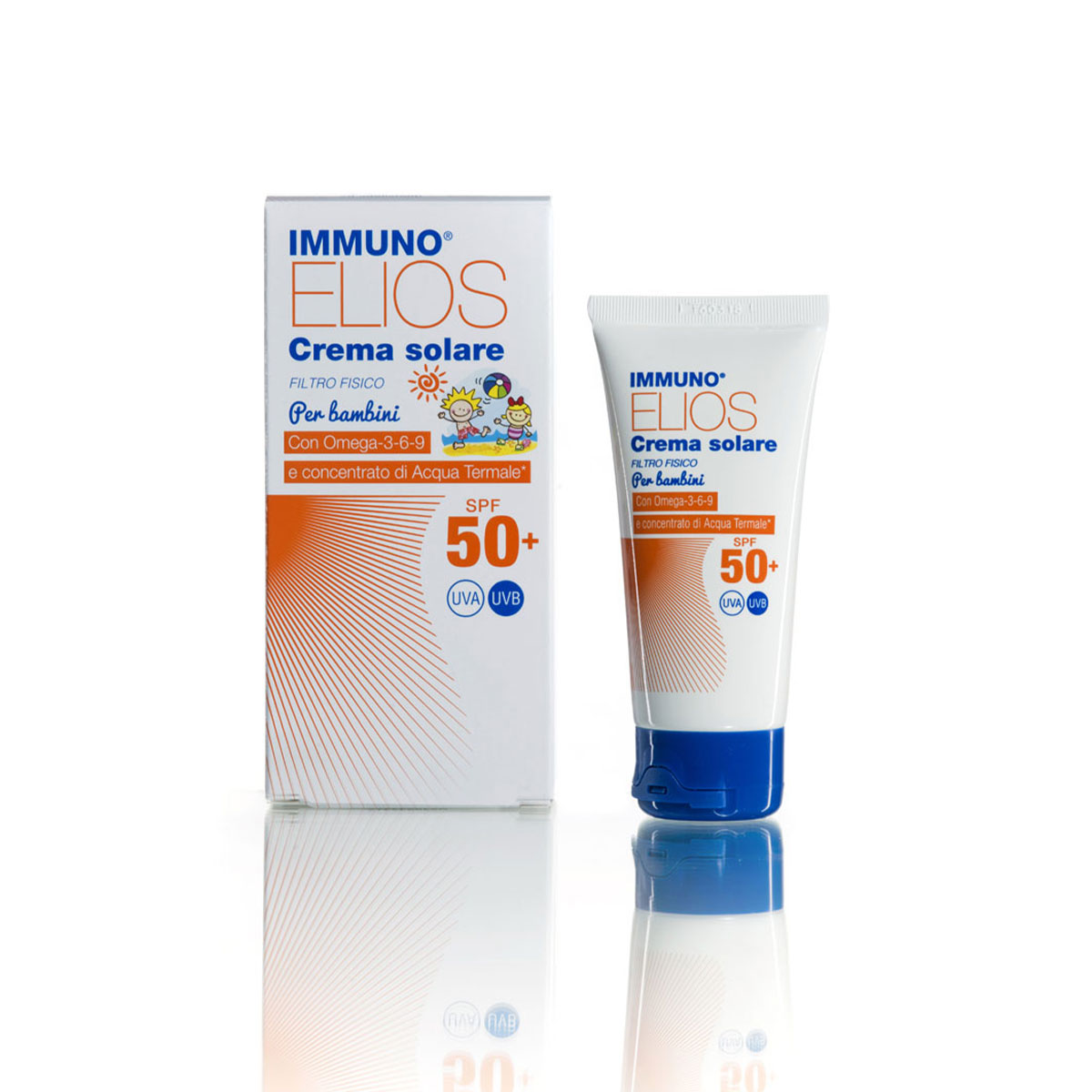 Immuno Elios Crema Solare Bambini Spf50+ 50ml