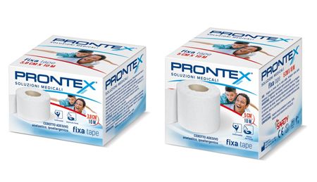 Safety Prontex Benda Cotone Fixa Tape Bianco 10mx5cm 1 Pezzo