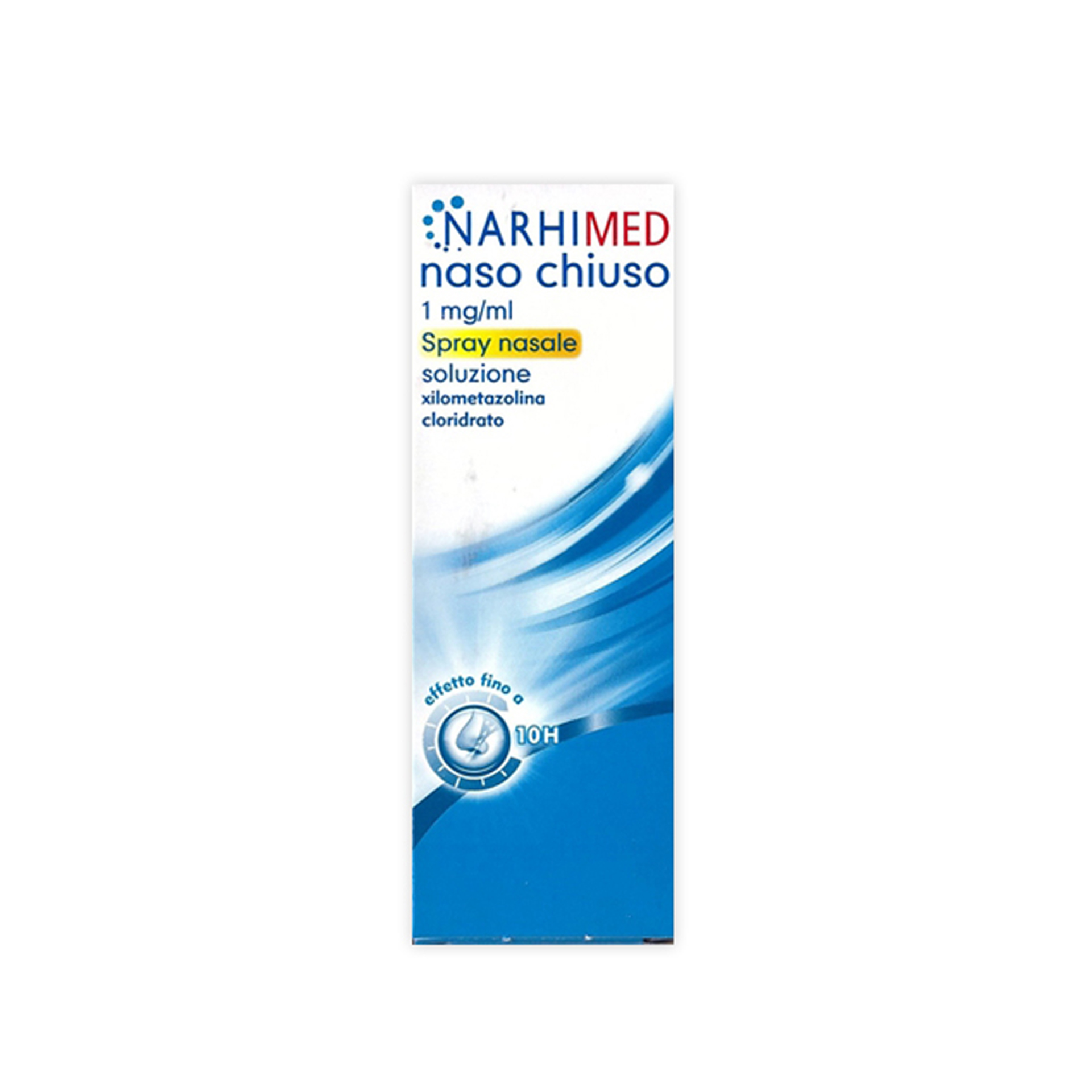 Narhimed Spray per il naso Decongestionante Naso Chiuso Raffreddore Rinite Sinusite per Adulti 10ml