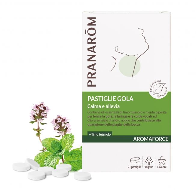 Pranarom Aromaforce Pastiglie Gola 21 Pezzi