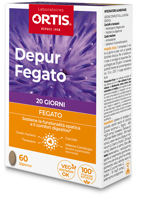 Depur Fegato Integratore Funzionalità Epatica 60 Compresse