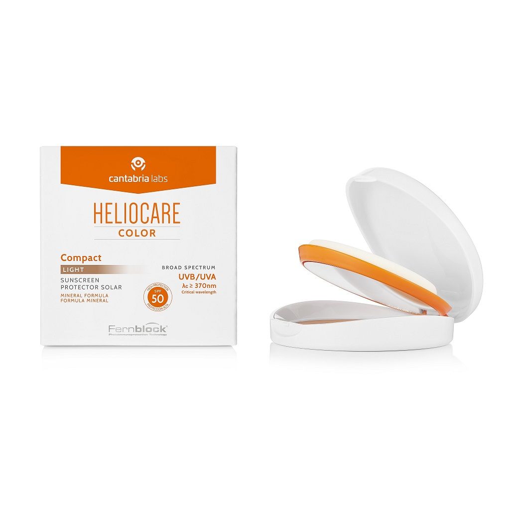 Heliocare SPF 50 Cipria Compatta Light 10 Grammi