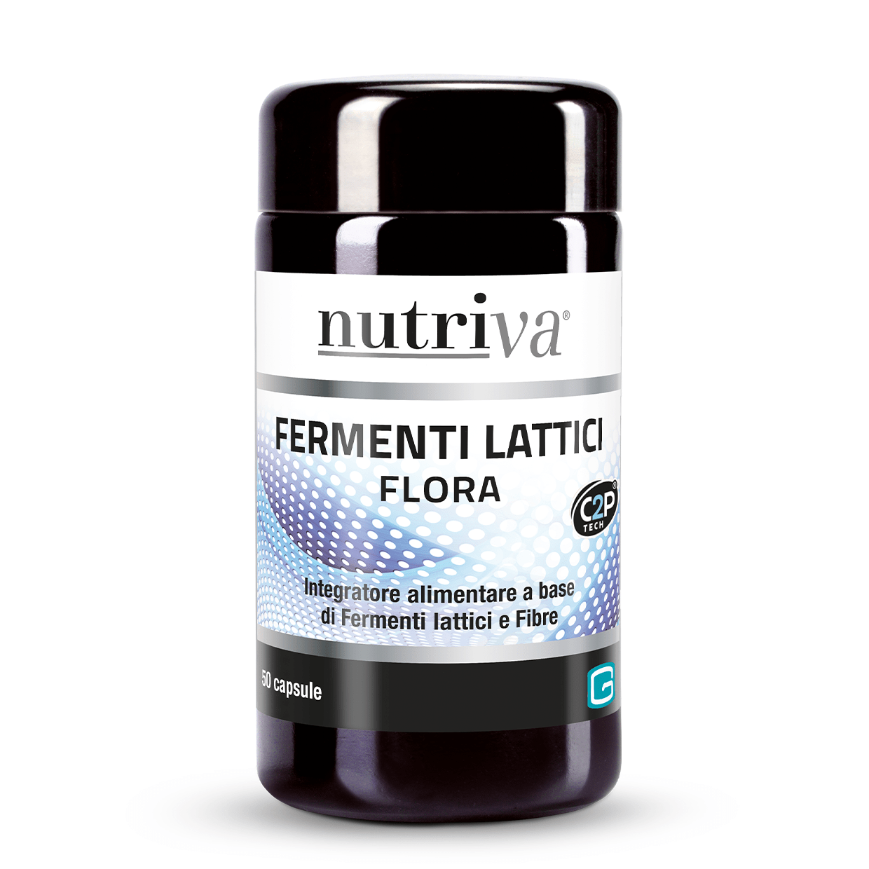 Nutriva Flora Integratore Fermenti Lattici Fibre 50 Compresse