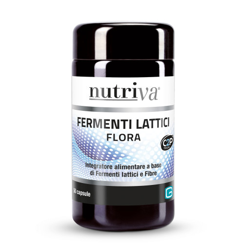 930259128 - Nutriva Flora Integratore Fermenti Lattici Fibre 50 compresse - 7877871_2.jpg