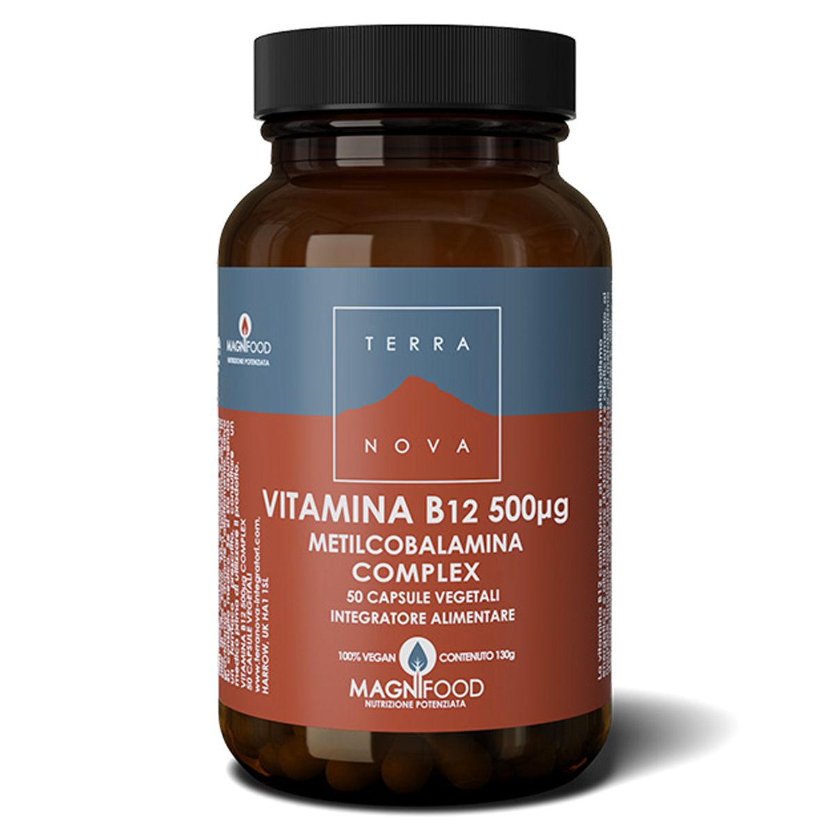 Terranova Integratore Complesso Vitamina B12 50 Capsule