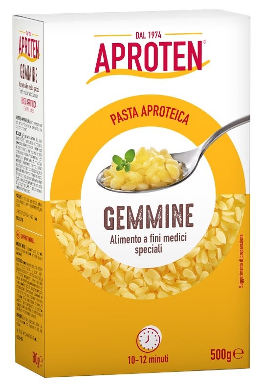 image - 987320379 - Pasta corta aproteica a basso contenuto di proteine, sodio, fosforo e potassio, indicata per la gestione dietetica di insufficienze renali, aminoacidopatie metaboliche e per pazienti in terapia con Levodopa. - 4866838_1.jpg