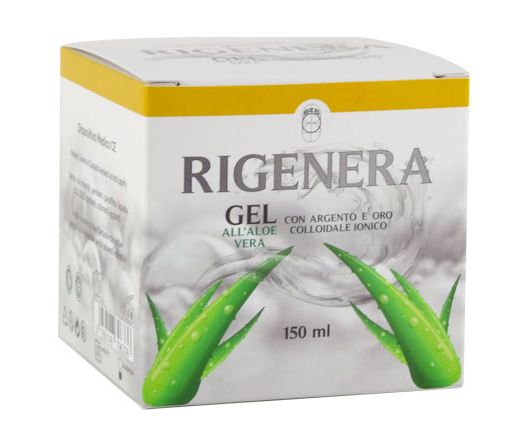 Rigenera Gel Aloe, Argento E Oro Colloidale 150ml