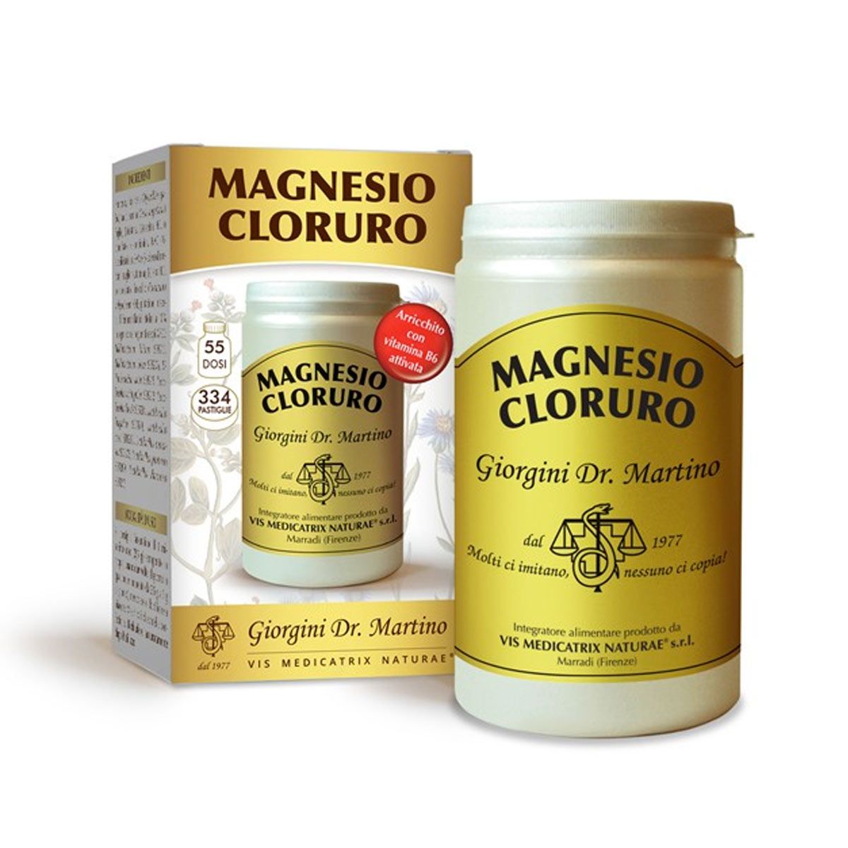 Magnesio Cloruro Integratore Metabolico 334 Pastiglie