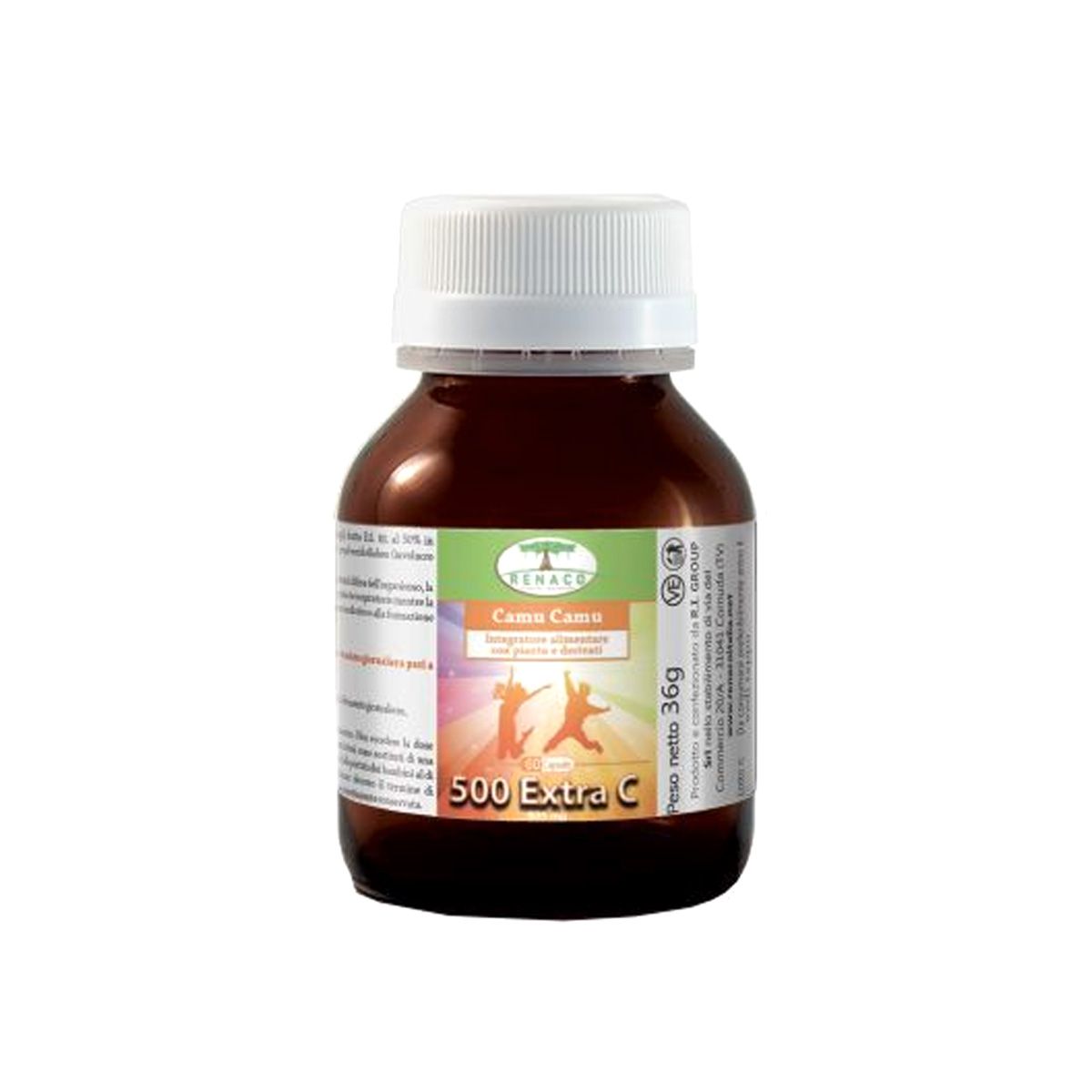 Camu Camu 500 Extra C Integratore Polivalente 60 Capsule