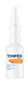 Tonimer Lab Hypertonic Flu Plus Soluzione Salina Sterile 20ml