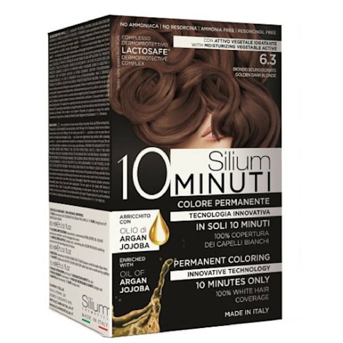 976332205 - Silium 10 Minuti Colore Permanente Biondo Scuro Dorato 6.3 135ml - 4733535_1.jpg