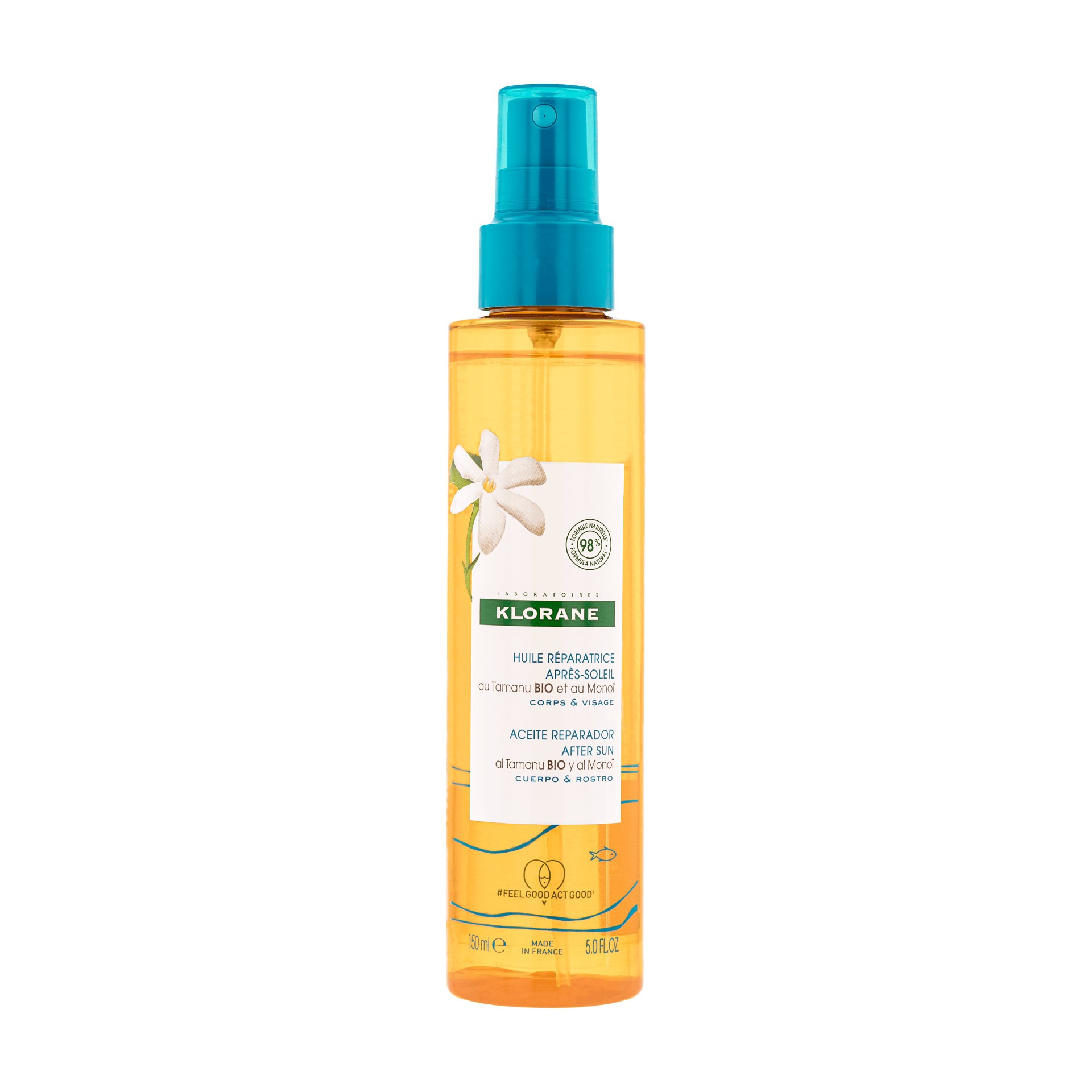 image - 977021866 - KLORANE OLIO RISTRUTTURANTE DOPOSOLE AL TAMANU E MONOI 150 ML - 4702741_4.jpg