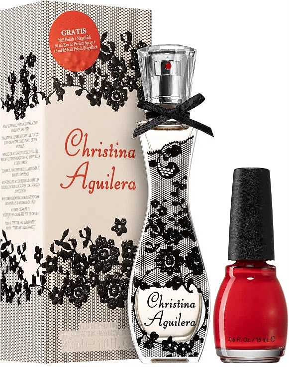 Christina Aguilera Signature Set Donna Eau De Parfum 30ml + Smalto Unghie 15ml