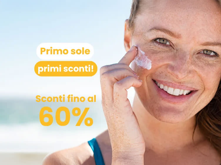 Hero mobile primo sole, primi sconti