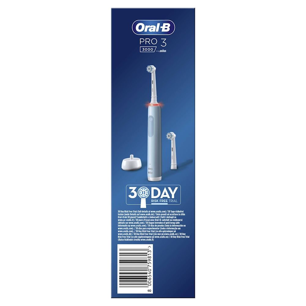 984825164 - Oral-B Pro-3 3000 Blu Sensitive Lean Spazzolino Elettrico - 4710099_4.jpg