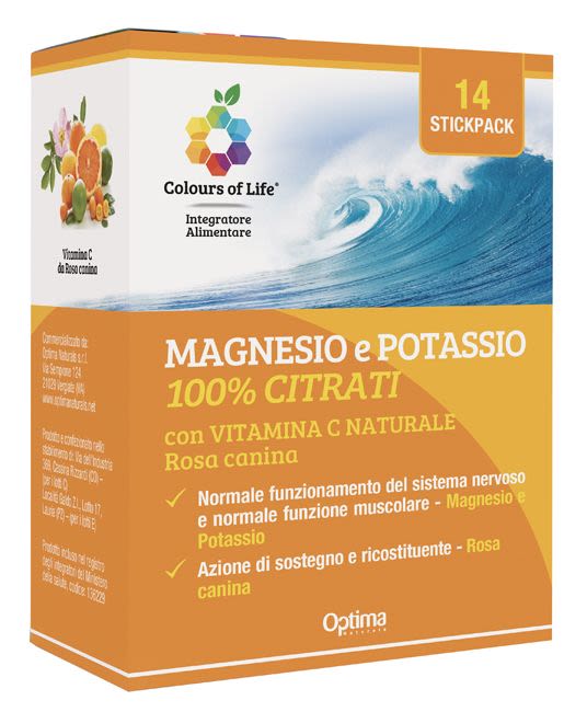 986480818 - Colours Of Life Magnesio Potassio Vitamina C Integratore 14 stickpack - 4743143_2.jpg