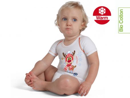 image - 982737292 - J-Bimbi Body neonato 0-36 mesi Cotone Bio Renna - 4738956_3.jpg