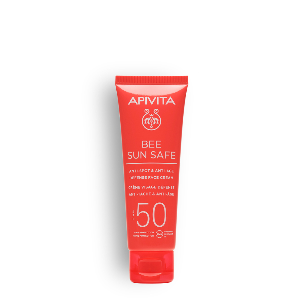 Apivita Crema idratazione viso Anti-macchia E Anti-age SPF 50 50ml