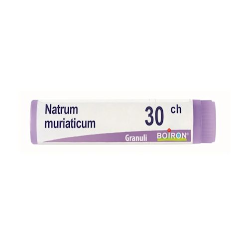 image - 046696314 - NATRUM MURIATICUM (BOIRON)*granuli 30 CH contenitore monodose - 0001382_1.jpg