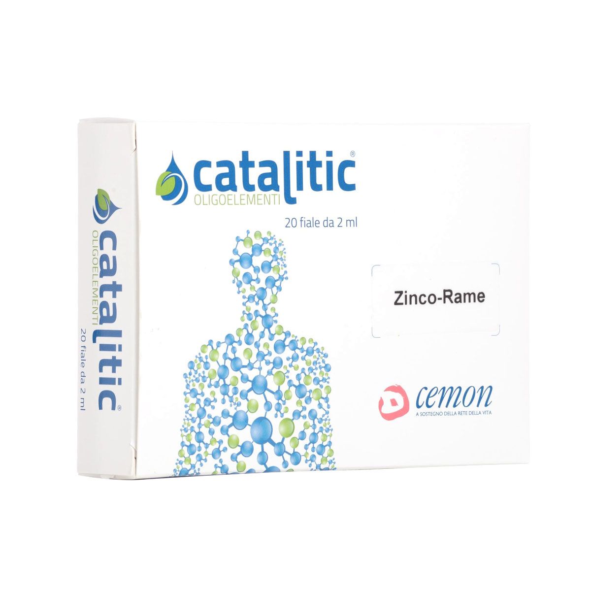 Catalitic Oligoelementi Zinco Rame 20 Fiale