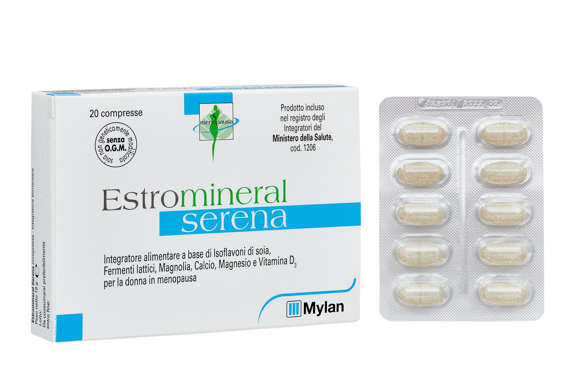 Estromineral Serena Integratore Menopausa 20 Compresse