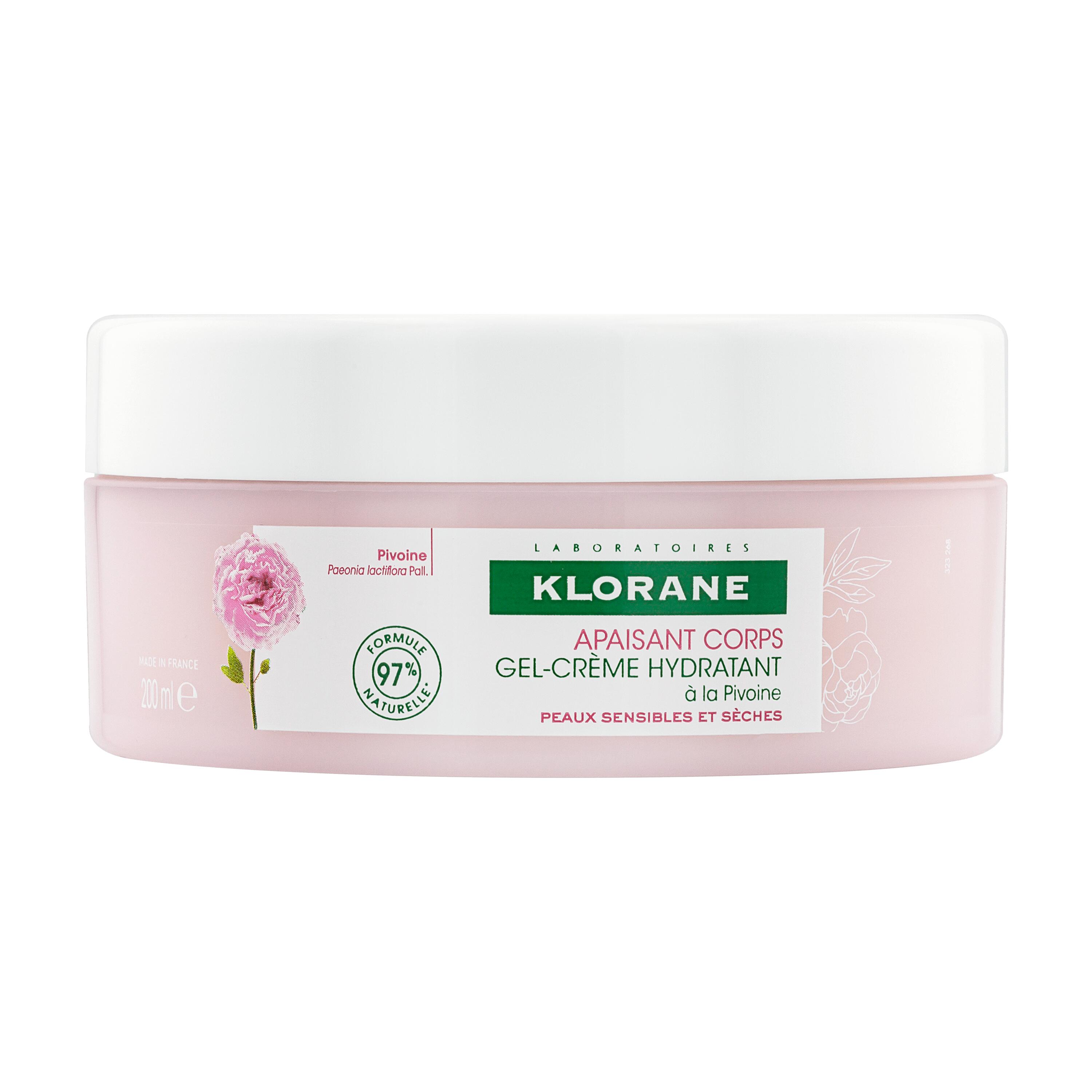 Klorane Gel Crema idratazione Alla Peonia 200ml