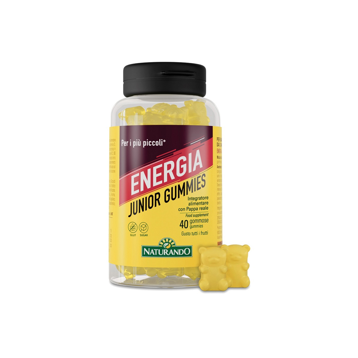 Energia Junior Integratore multivitamine 40 Gummies