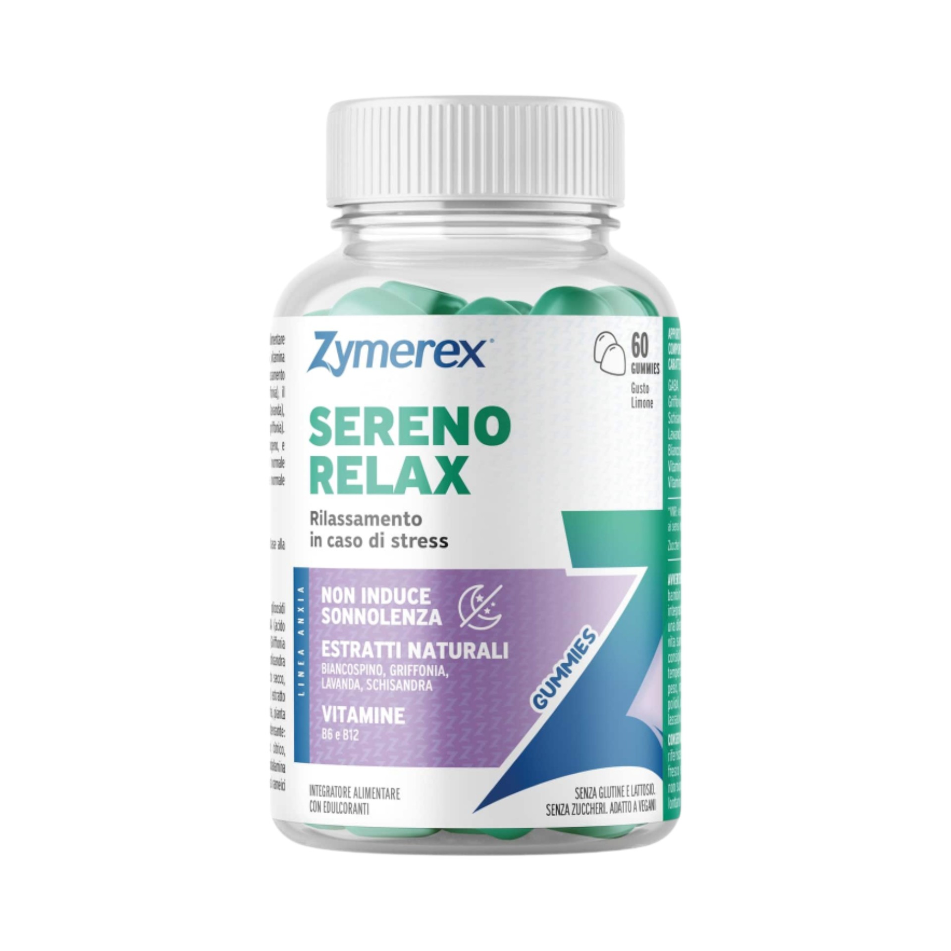 Zymerex Sereno Relax Integratore Rilassamento In Caso Di Stress 60 Gommose