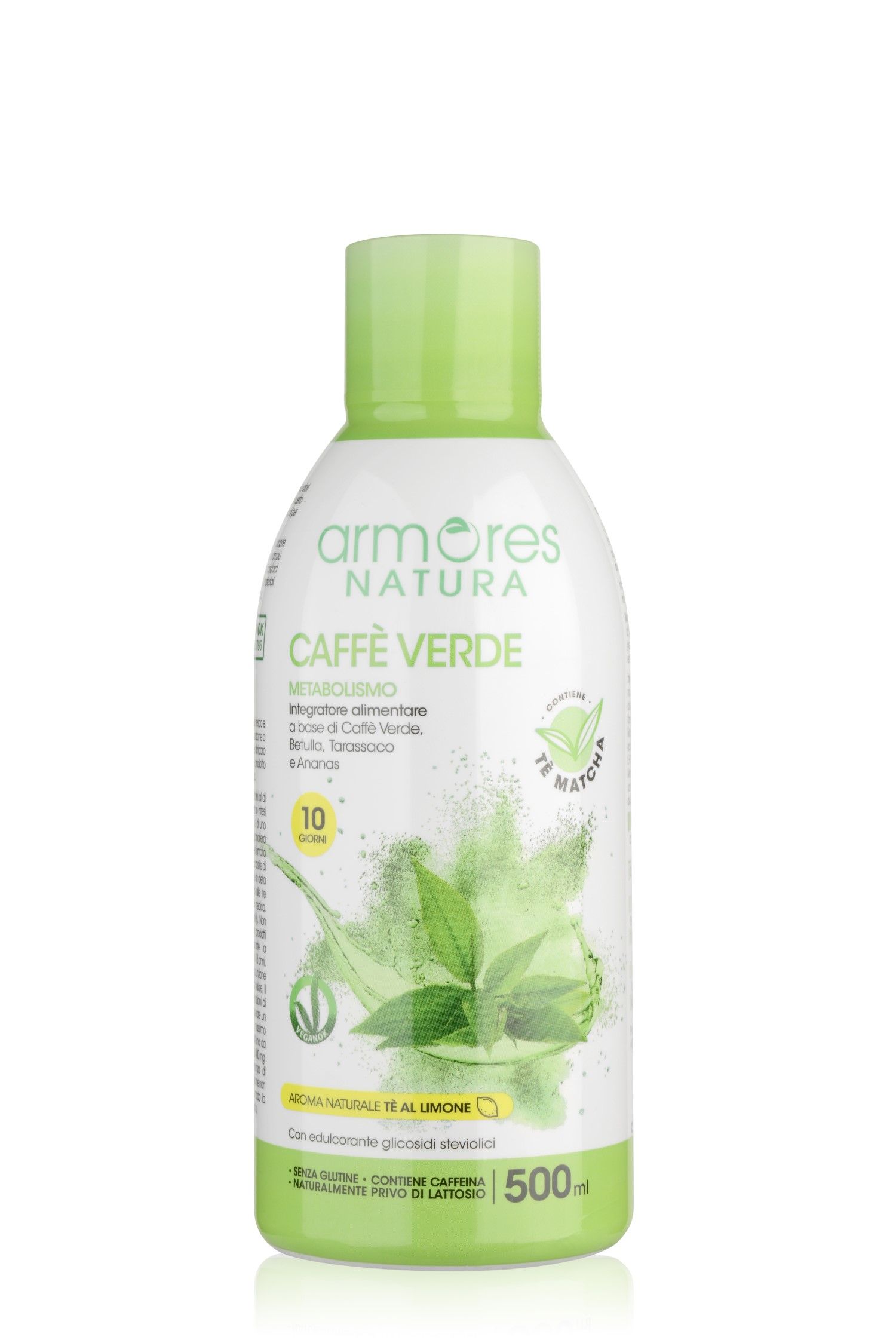 Armores Natura Caffe' Verde Metabolismo Integratore 500ml