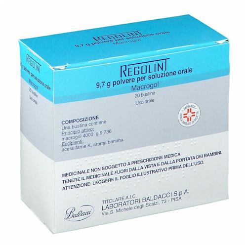 038204020 - Regolint Macrogol 9,7g Polvere Trattamento stitichezza 20 bustine - 7868634_2.jpg