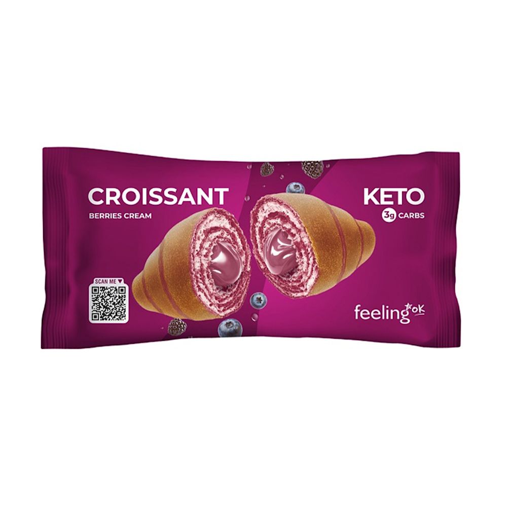 image - 951570682 - Croissant farcito con crema ai frutti di bosco, ideale per una pausa dolce e gustosa. Soffice e pratico, perfetto da gustare in ogni momento della giornata. - 4883239_2.jpg