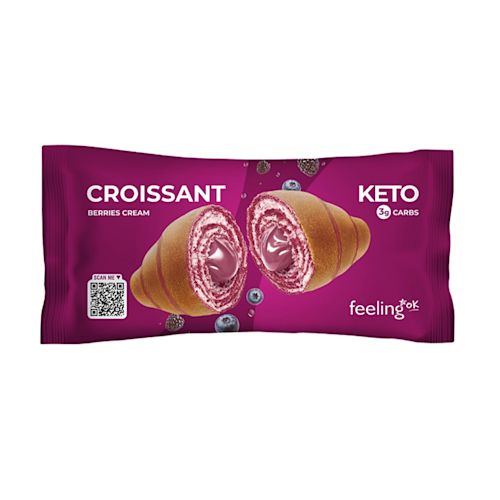 image - 951570682 - Croissant farcito con crema ai frutti di bosco, ideale per una pausa dolce e gustosa. Soffice e pratico, perfetto da gustare in ogni momento della giornata. - 4883239_2.jpg