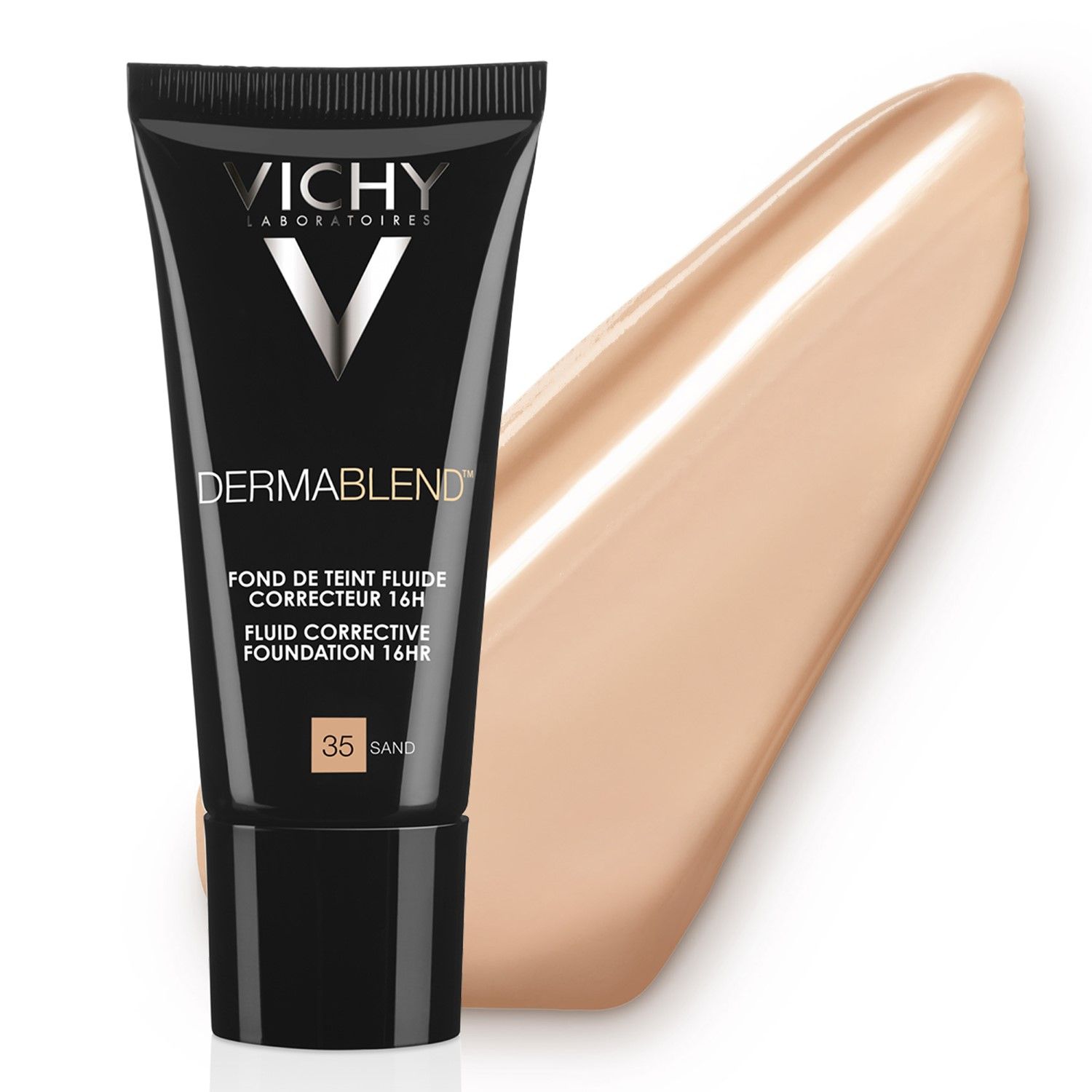 Vichy Dermablend Fondotinta Correttore Fluido 16h Tonalità 35 30ml