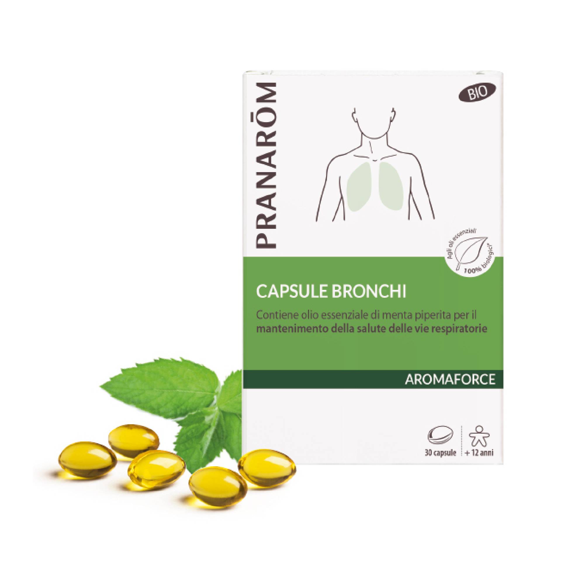 Pranarom Aromaforce Bronchi Bio 30 Capsule