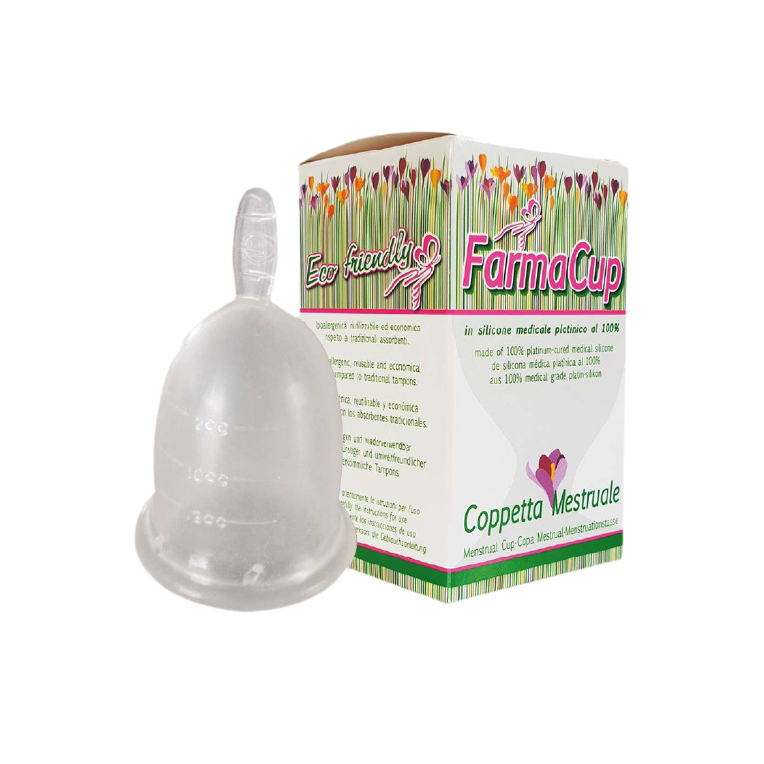 image - 923507673 - Coppetta in silicone medicale platinico al 100% che raccoglie il flusso mestruale rispettando l&rsquo;equilibrio naturale del corpo, senza assorbirlo. - 4758002_3.jpg