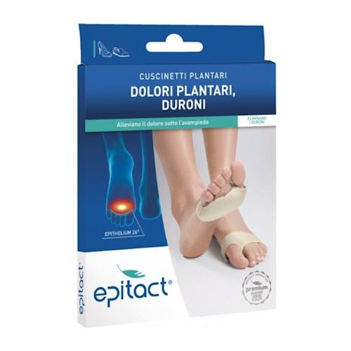 image - 912294473 - CUSCINETTO PLANTARE PER DOLORI PLANTARI E DURONI IN GEL DI SILICONE EPITHELIUM 26 EPITACT TAGLIA LARGE - 7886640_1.jpg
