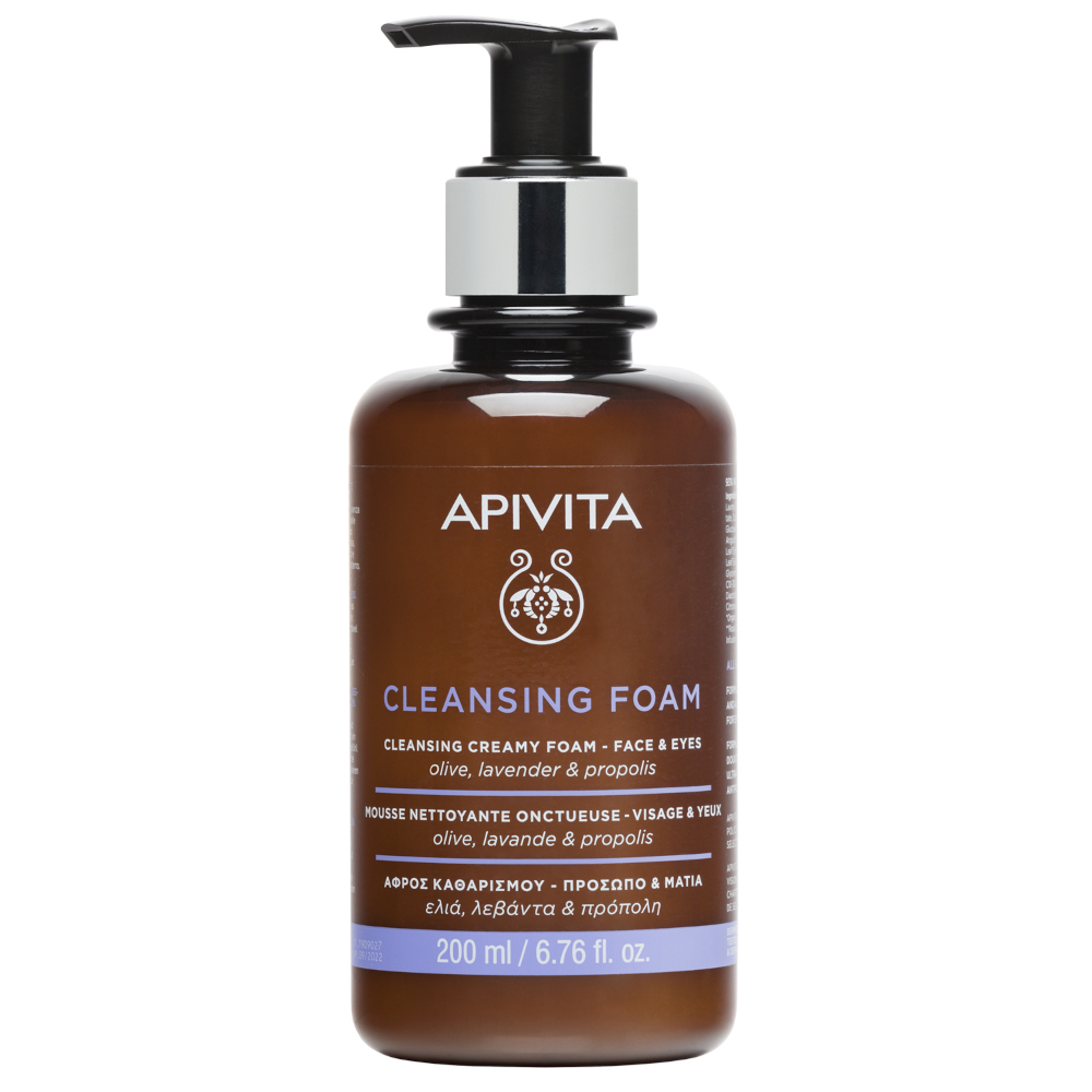 Apivita Mousse Detergente Cremosa 200ml