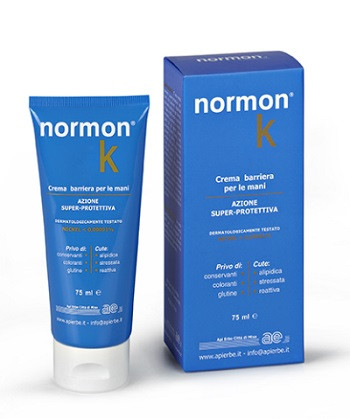 Normon K Crema Barriera Mani 75ml