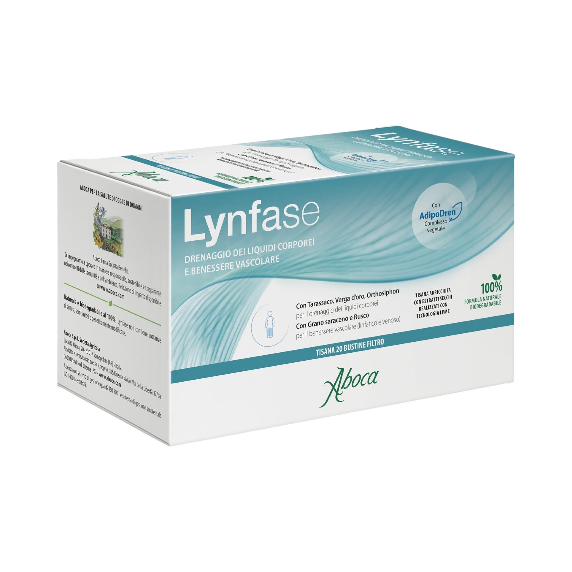 image - 926548292 - LYNFASE FITOMAGRA TISANA 20 BUSTE FILTRO 2 G CIASCUNA - 7859125_4.jpg