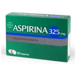 Aspirina 325mg Acido Acetilsalicilico Trattamento Febbre E Dolore 10 Compresse