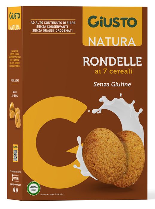 Giusto Rondelle Ai 7 Cereali Senza Glutine 250g