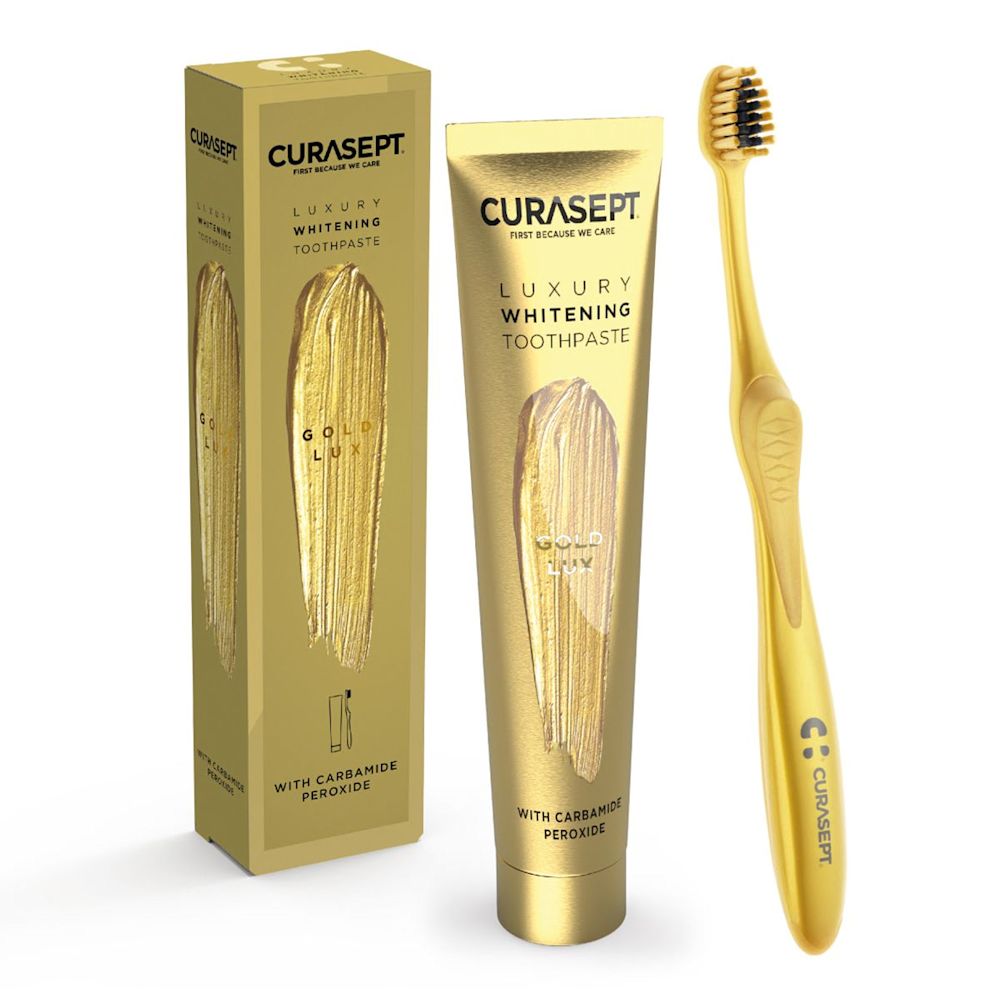 978577005 - Curasept Gold Luxury Whitening Dentifricio 75ml + spazzolino - 4706180_1.jpg