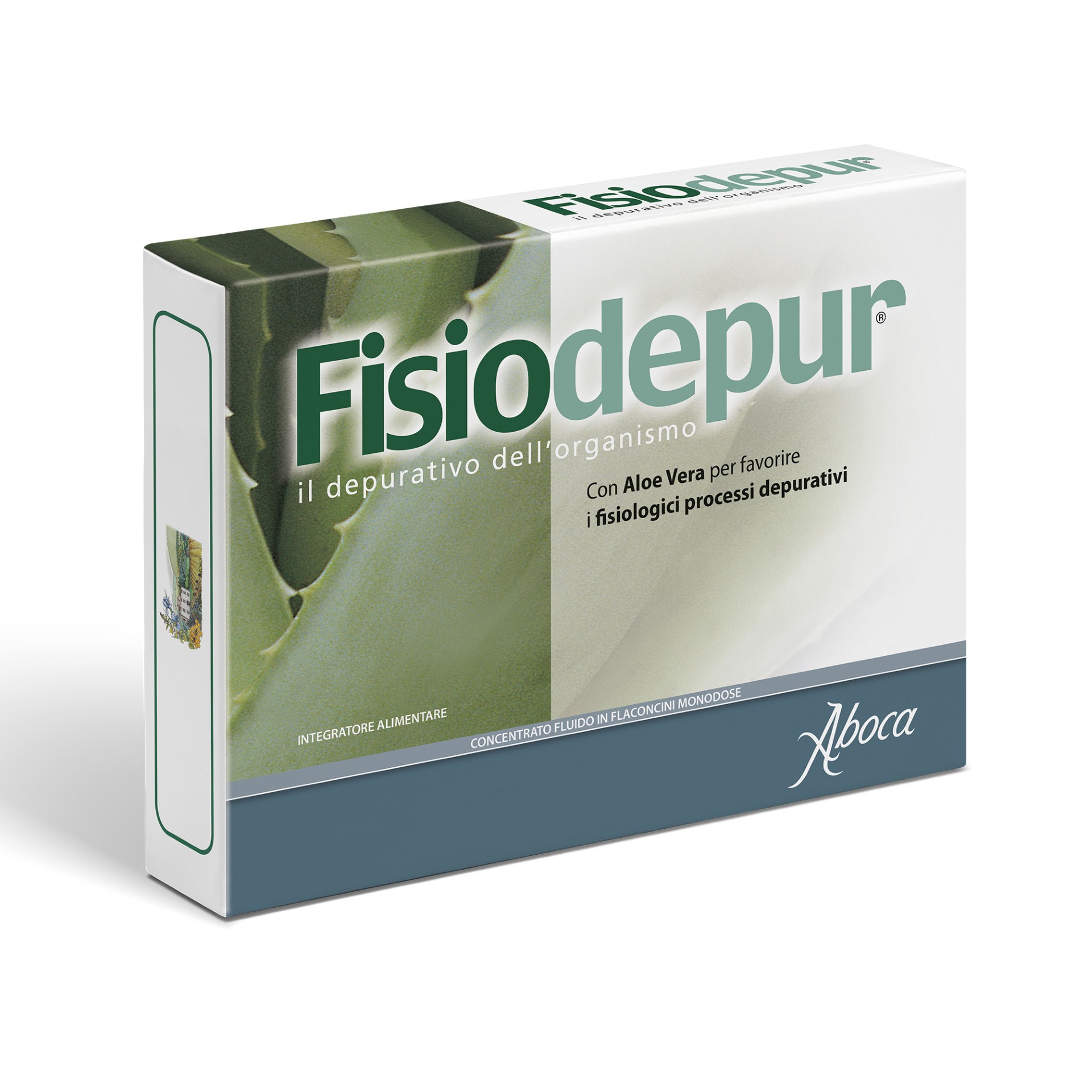 Aboca Fisiodepur 10 Fiale 15 Grammi